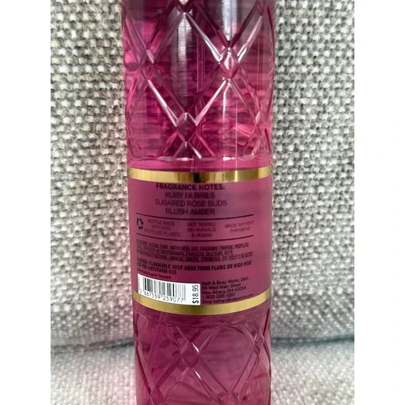 Bath & Body Works Covered in Roses Fragrance Mist 8oz Bottle - Picture 4 of 5